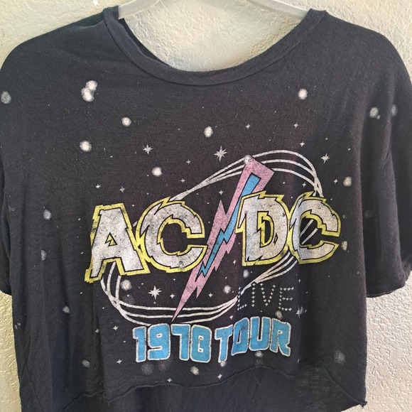 AC/DC 1978 Tour womens Tee - Picture 3 of 6